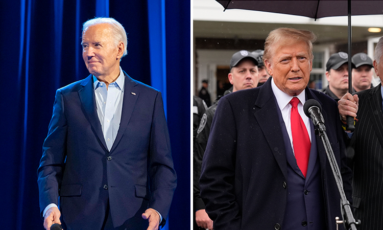 donald trump - joe biden