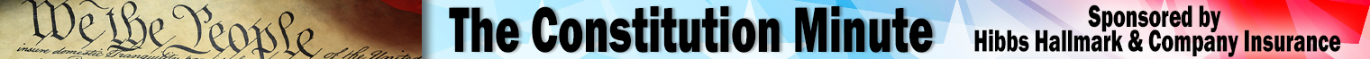 Constitution Minute banner